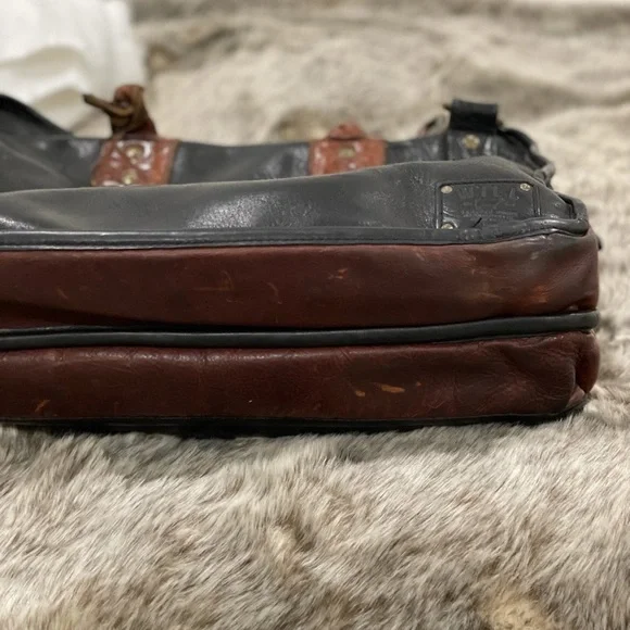 Will Leather Goods Hank Satchel Crossbody USED - Picture 4 of 9